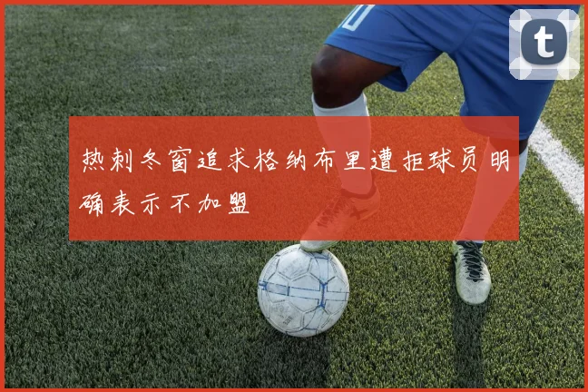 热刺冬窗追求格纳布里遭拒球员明确表示不加盟